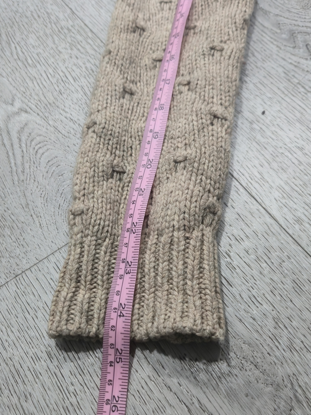 Vince Tuck Stitch Yak Wool Cardigan Taupe Shawl Collar S - Picture 14 of 15